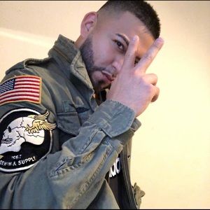 Military utility patch jacket